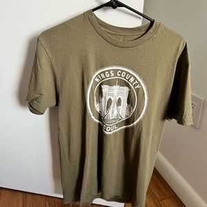 Daptone Records olive green T-shirt